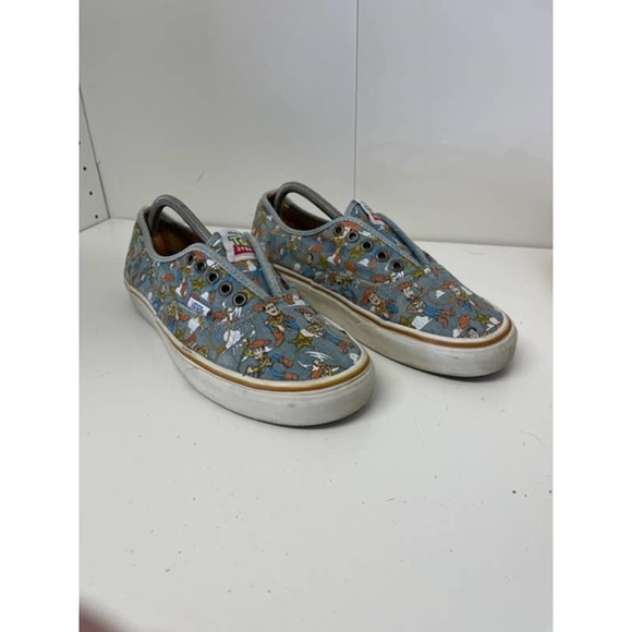 Vans Disney Pixar Toy Story Woody Authentic Denim Shoes Sneakers Men\'s US 9 main image 5